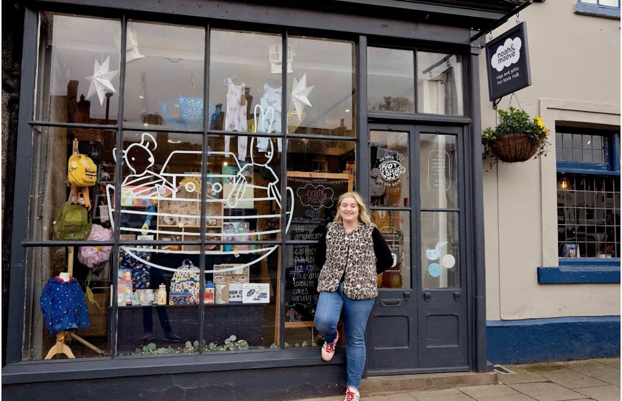 Noah & Maeve Magical toy shop, expert shoe fitting, family café & community space in Bedale, North Yorkshire