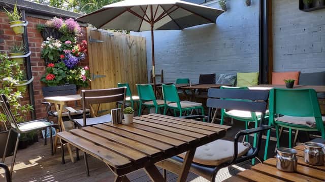 Dining at Urban 44 coffee lounge in hessle