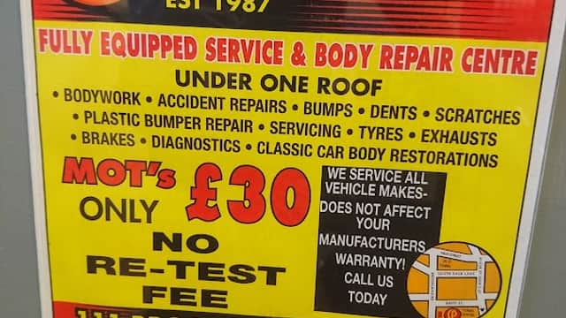 C P Autobodys Ltd - Garages in bridlington