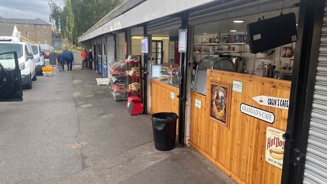Cafe Colins Cafe@ Brighouse Market in brighouse