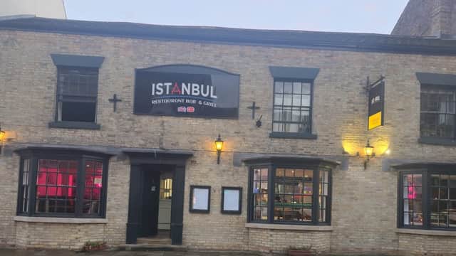 Dining at Istanbul Bar & Grill in thirsk