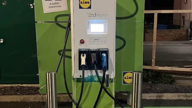 Lidl Charging Station - EV Charging in great driffield