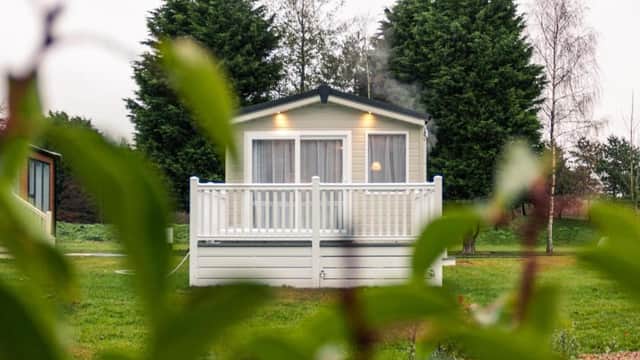 Accommodation at Yew Tree Lodge with Hot Tub in allerthorpe