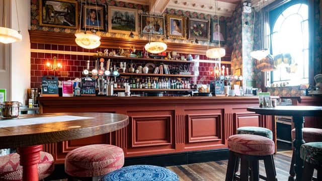 Dining at Morro Lounge in richmond