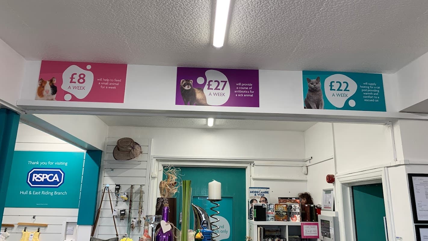 RSPCA Rescue Centre Pet Shop (Clough Road)