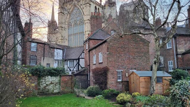 York Minster Garden, York, Yorkshire