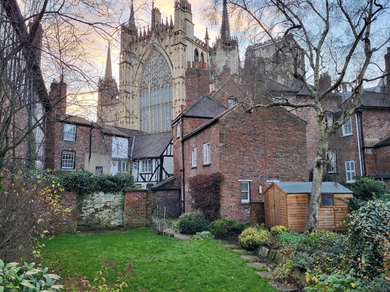 York Minster Garden, York, Yorkshire