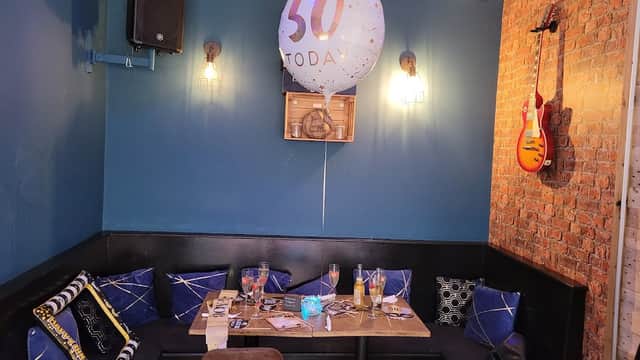 Food & drink at The Hideaway in pontefract