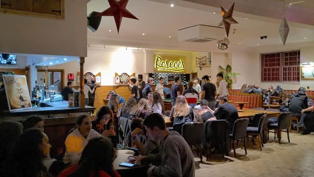 Food & drink at Roscoe's Bar in scarborough