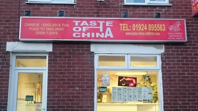 Taste of China - Takeaway in normanton