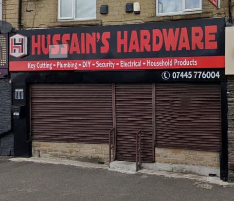 Hussain's Hardware. Key Cutting, Plumbing, Electrical