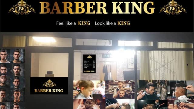 Barber king Ovenden (next to polish shop)