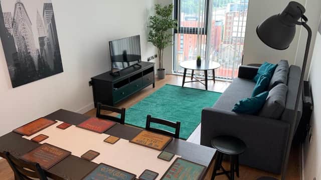 Accommodation at Sleeps up to 6, single beds available with perfect city centre location for work or leisure, Amazing city views! in sheffield