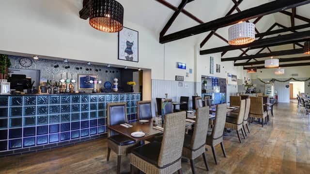 Dining at Azzurro Ristorante Italiano in carnaby