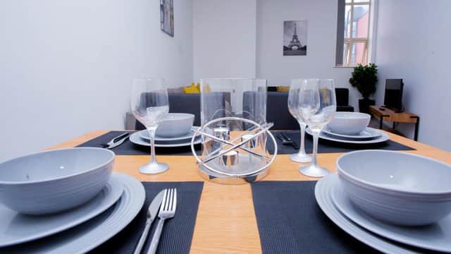 Accommodation at Spacious Urban City Apartment in doncaster