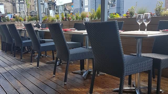 Dining at Mykonos Bar & Grill in harrogate