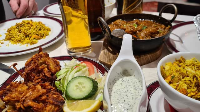 Dining at Starbeck Tandoori in harrogate