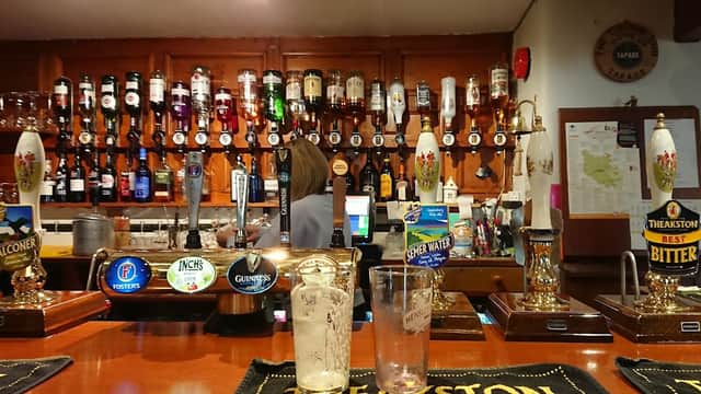 Food & drink at The Crown Inn in bainbridge
