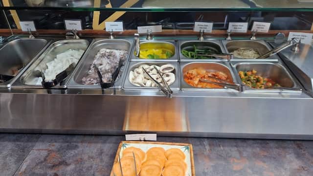 Dining at K-BBQ in goole