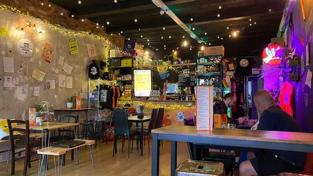 Dining at The Spicy Biker in wakefield