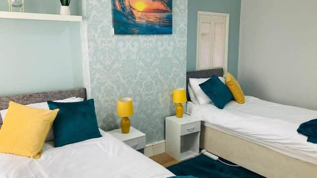 Accommodation at HILLTOP PLACE SUITES near MEADOWHALL in sheffield
