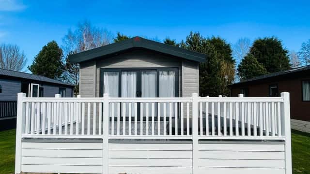 Accommodation at Honey Bee Lodge With Hot Tub in allerthorpe