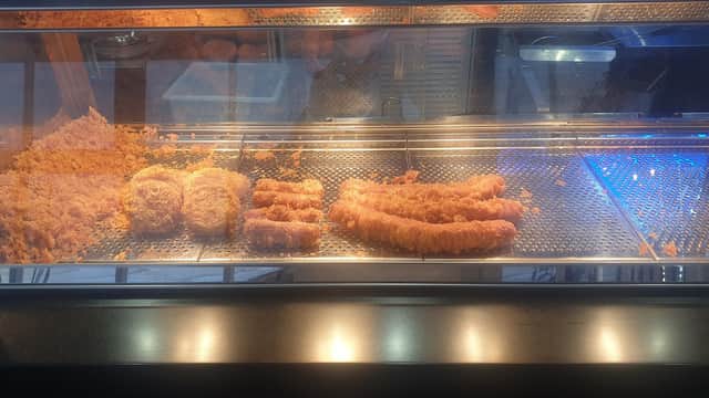 Dining at Sue Downs Traditional Fish and Chips in hedon