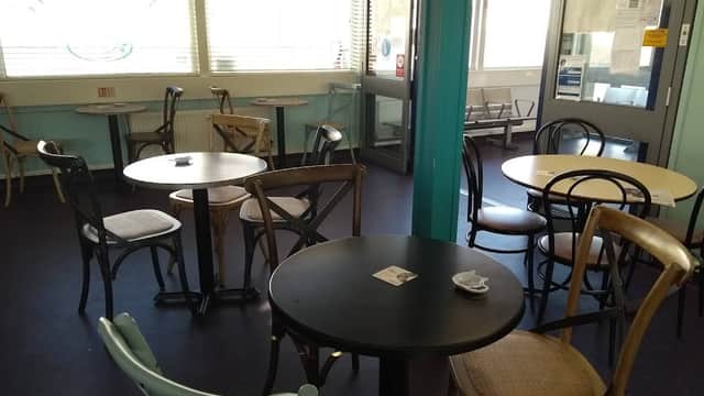 Cafe The Café at Selby Railway Station in selby