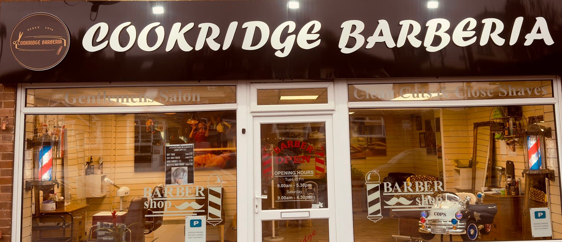 COOKRIDGE BARBERIA