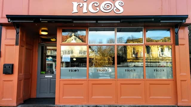 Dining at Rico's Restaurant in moortown