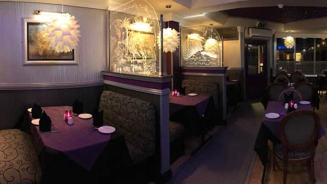 Dining at Maharajah Restaurant in hull
