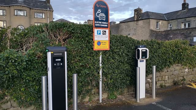 Osprey Charging Station - EV Charging in settle