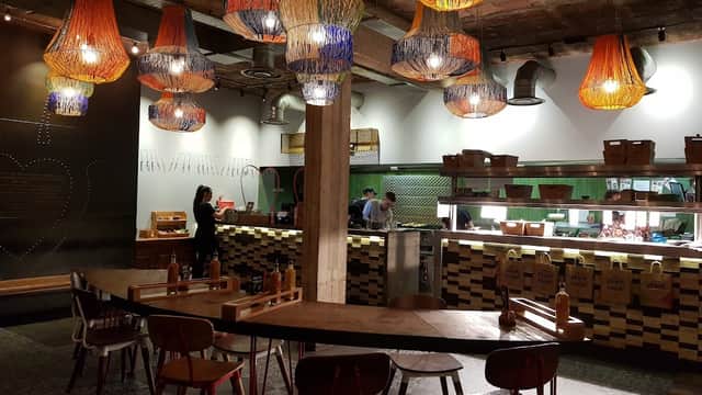 Dining at Nando's Harrogate in harrogate