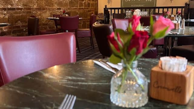 Dining at Cromwells in pontefract