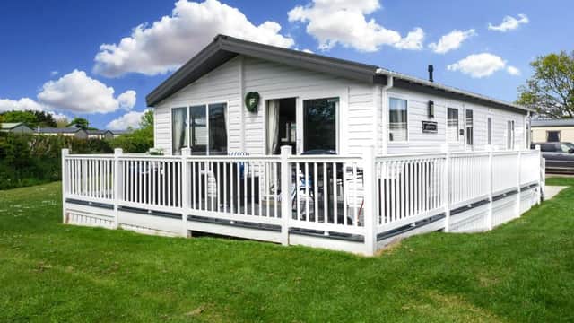 Accommodation at Stunning 6 berth lodge for hire at Skipsea Sands in barmston