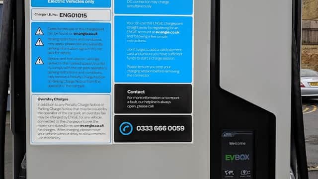 Engie Charging Station - EV Charging in shipley