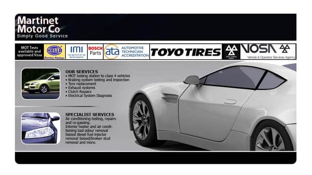 Martinet Motor Company - Garages in thornaby