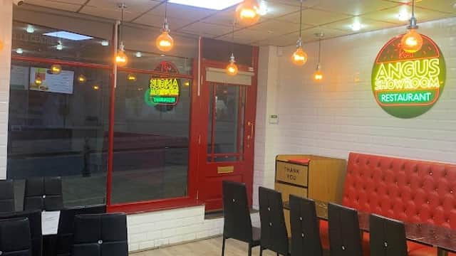 Dining at Angus Showroom Restaurant in dewsbury