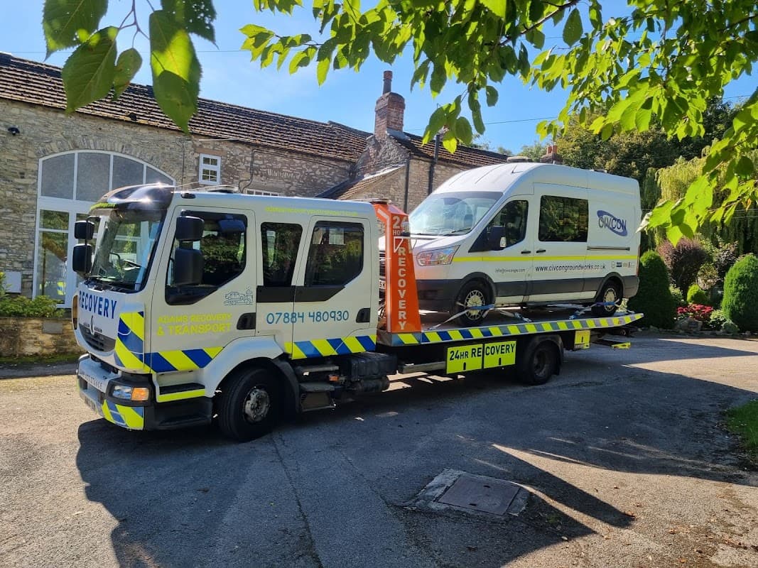 Adam's Vehicle Recovery and Transport | 24 Hour Recovery Transport Service