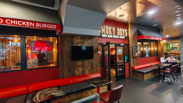 Dining at Smoky Boys Castleford in castleford