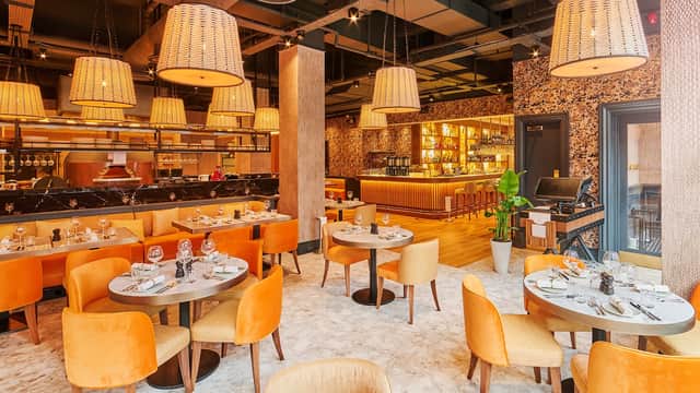 Dining at Gino D'Acampo Restaurant Leeds in leeds