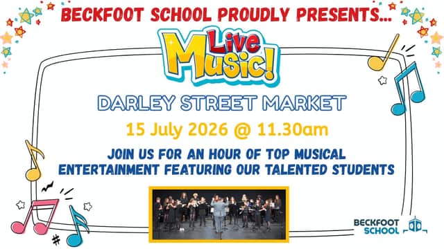 Event image for Live music from Beckfoot School