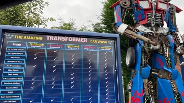 Inner Space Stations Amazing Transformer Car Wash - Car Washes in york