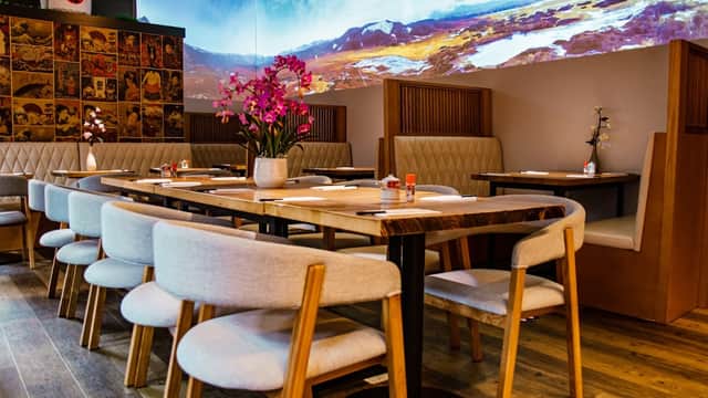 Dining at Let's Sushi in sheffield