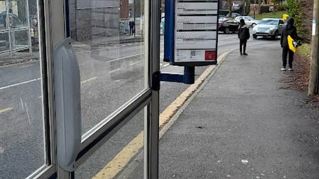 Bus Stop at Gleadless Road/Northcote Road - Bus Stops in heeley