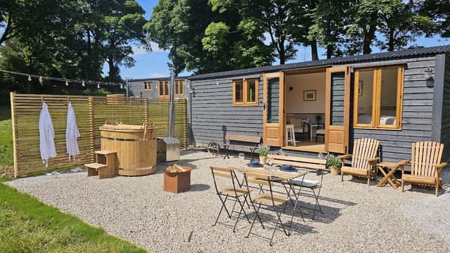 Accommodation at Stoodley View Shepherd Huts in todmorden