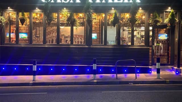 Dining at Casa Italia Restaurant Ltd in sheffield