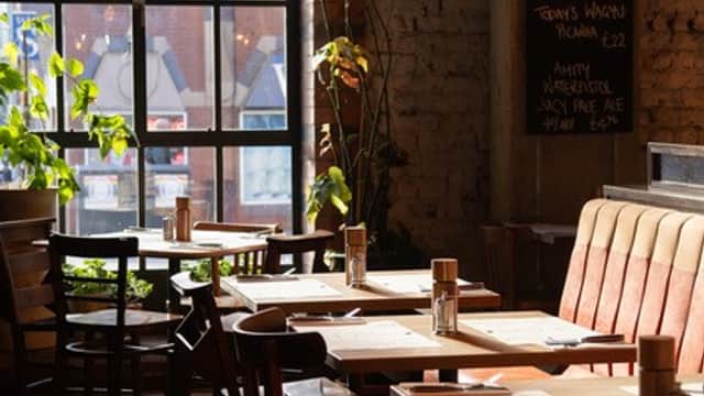 Dining at Flat Iron Leeds in leeds