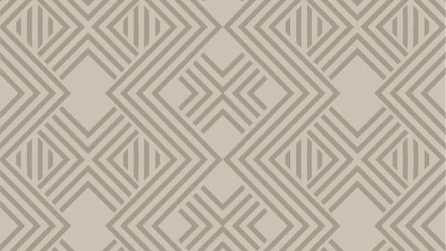 Geometric pattern featuring interlocking lines and shapes in muted tones, creating a modern, stylish design.