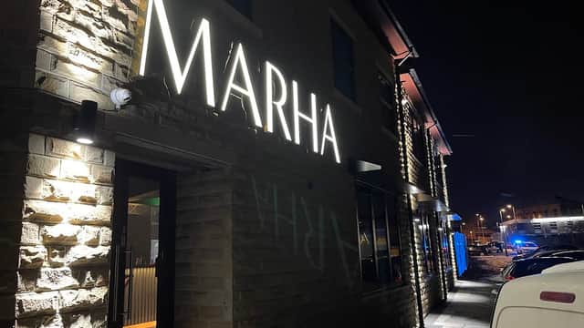 Dining at Marha in bradford